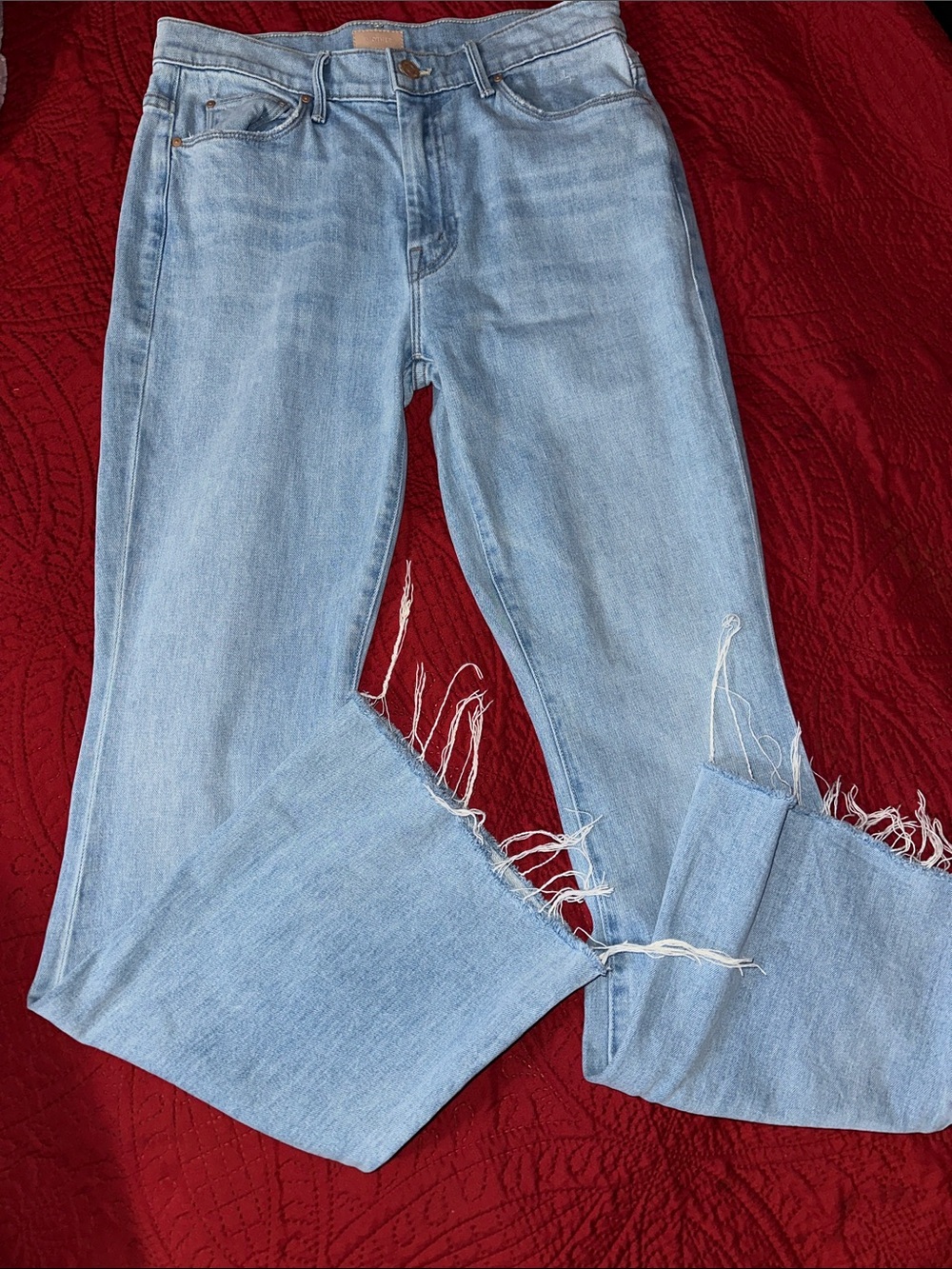 MOTHER the weekend fray Jeans size 30